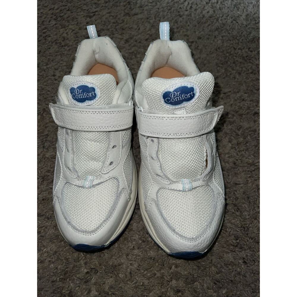 Dr. Comfort Victory #3440, Womens White Diabetic Adjustable Sneakers Sz 8 XW‎